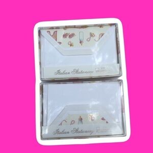 Baby Theme Italian Made Stationary Invitations Thank You Cards